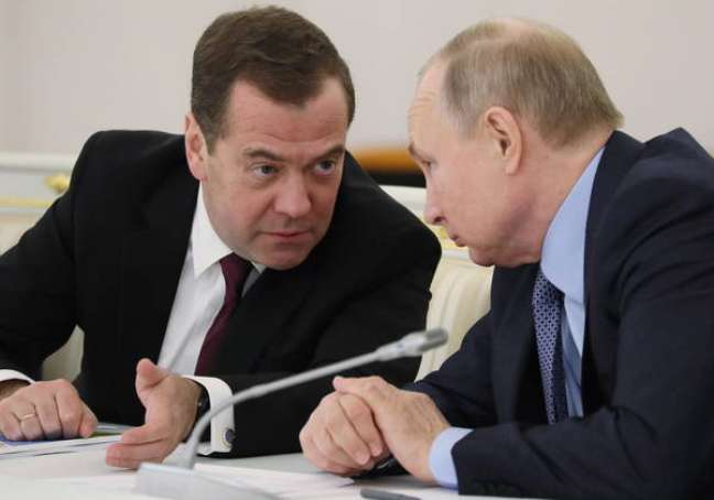Dmitri Medvedev é um dos principais expoentes do regime de Vladimir Putin