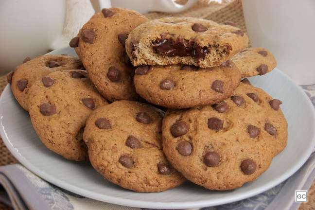 Cookie recheado | Foto: Guia da Cozinha Cookie recheado | Foto: Guia da Cozinha