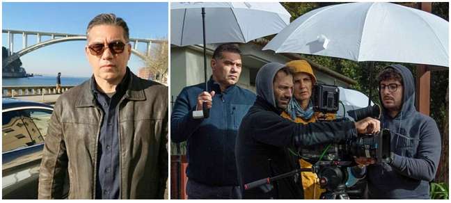 Producer Marcio Rosario in Portugal, where he currently lives, is watching the shoot Producer Marcio Rosario in Portugal, where he currently lives, is watching the shoot