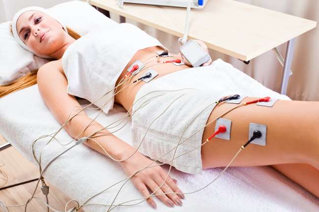 Treatment with electrophoresis increases blood circulation Treatment with electrophoresis increases blood circulation
