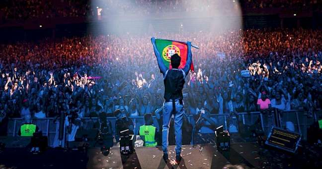 Luan Santana is the most listened to artist in Portugal Luan Santana is the most listened to artist in Portugal