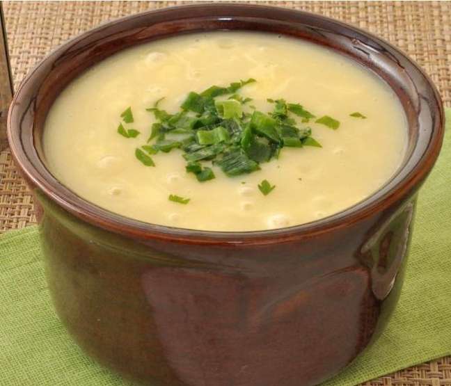 Vegetarian Potato and Cheese Broth (Playback / Cooking Guide) Vegetarian Potato and Cheese Broth (Playback / Cooking Guide)