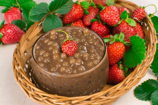 chocolate sago chocolate sago