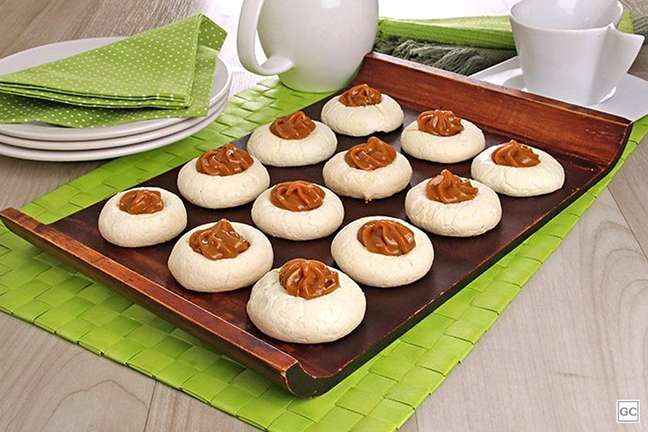 Butter biscuit with dulce de leche | Photo: Cooking Guide Butter biscuit with dulce de leche | Photo: Cooking Guide