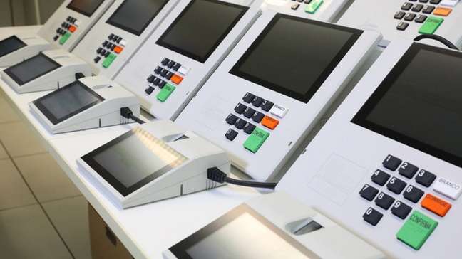 Urna eletrônica a ser usada nas eleições de 2022