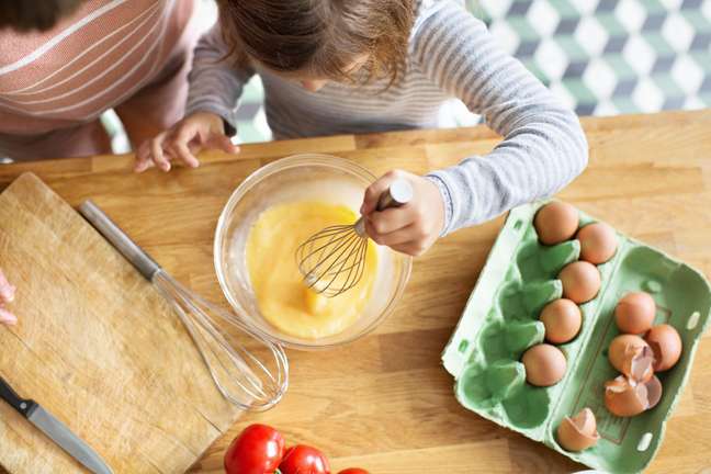 A child’s place is also in the kitchen: see how to present the little ones A child’s place is also in the kitchen: see how to present the little ones