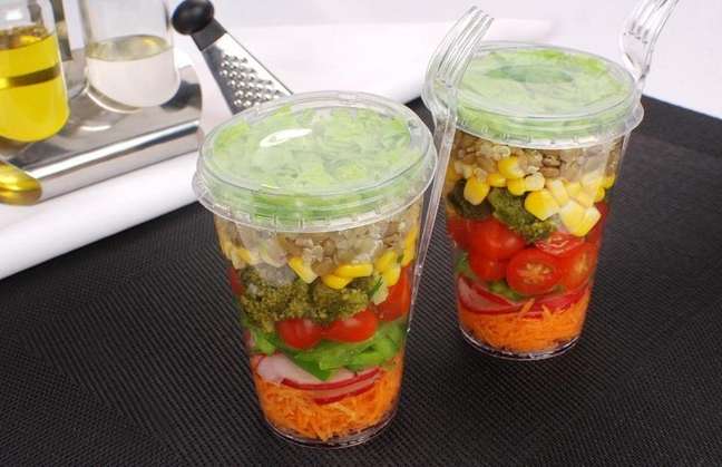Functional salad in the glass | Photo: Cooking Guide Functional salad in the glass | Photo: Cooking Guide