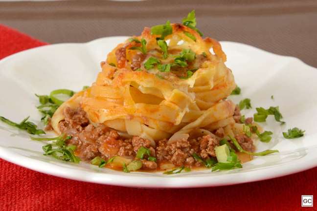 Pasta Bolognese - Photo: Guia da Cozinha Pasta Bolognese - Photo: Guia da Cozinha