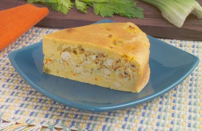 Torta de frango &agrave; mexicana | Foto: Guia da Cozinha