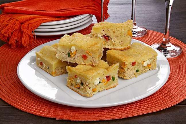 Torta de frango e requeij&atilde;o de liquidificador | Foto: Guia da Cozinha