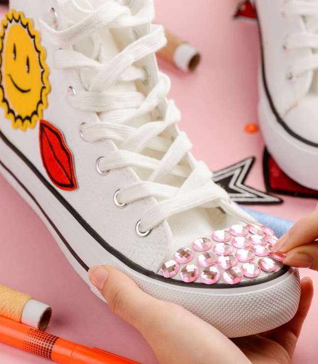 You can bet on a custom white sneakers to make you more fashionista You can bet on a custom white sneakers to make you more fashionista