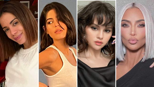 Celebrities with bob cut (Photos: Instagram/Playback)