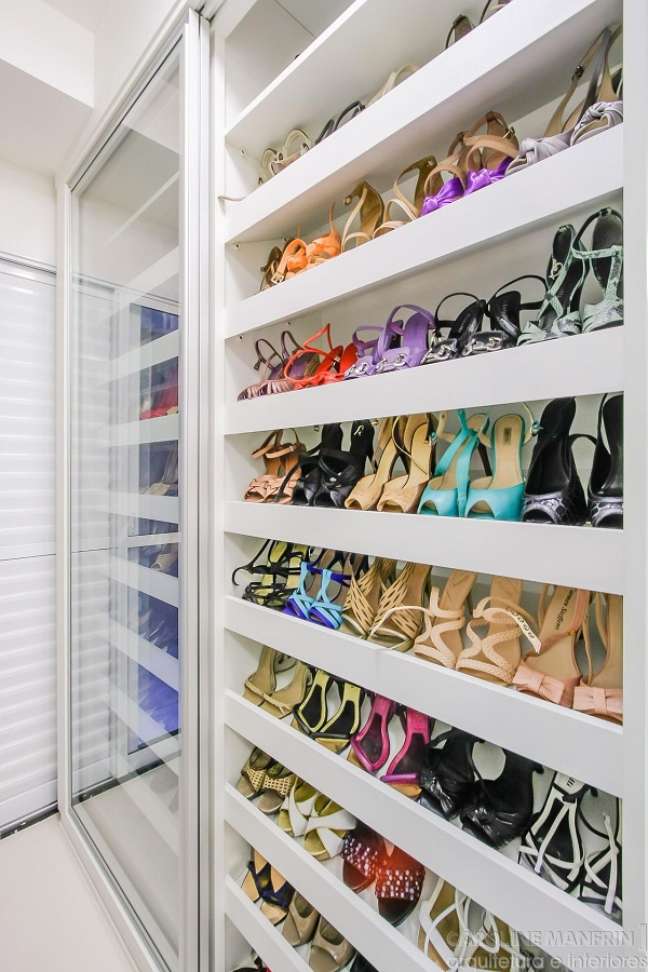 Wooden shoe cabinet: +50 functional models to organize the wardrobe Wooden shoe cabinet: +50 functional models to organize the wardrobe