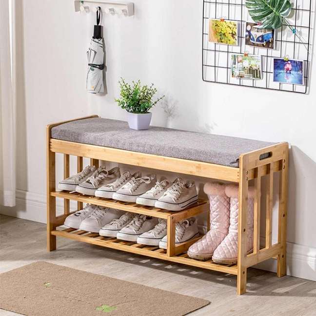 6. Wooden shoe cabinet for foyer - Walmart photo 6. Wooden shoe cabinet for foyer - Walmart photo