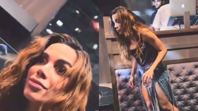 The video of Anitta “locked up” in the disco after the award went viral