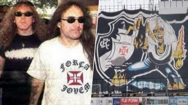 Vasco and Iron Maiden: the relationship of the band that opens Rock in Rio with the biggest clubs in the club