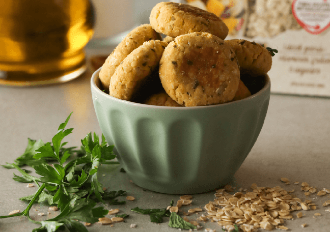 Falafel com aveia em flocos | Divulgação: Jasmine Alimentos