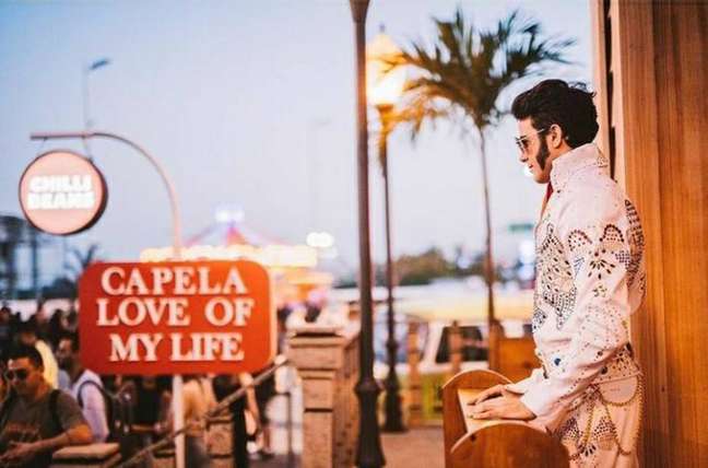 Rock in Rio: couples receive Elvis Presley’s blessing in the “chapel” Rock in Rio: couples receive Elvis Presley’s blessing in the “chapel”