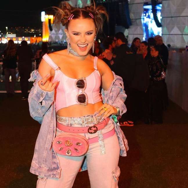 Larissa Manoela at Rock in Rio (play / Instagram @larissamanoela) Larissa Manoela at Rock in Rio (play / Instagram @larissamanoela)