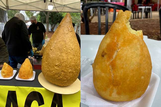 Giant 20 kg thigh and 25 cm churros: the giant foods that are successful Giant 20 kg thigh and 25 cm churros: the giant foods that are successful