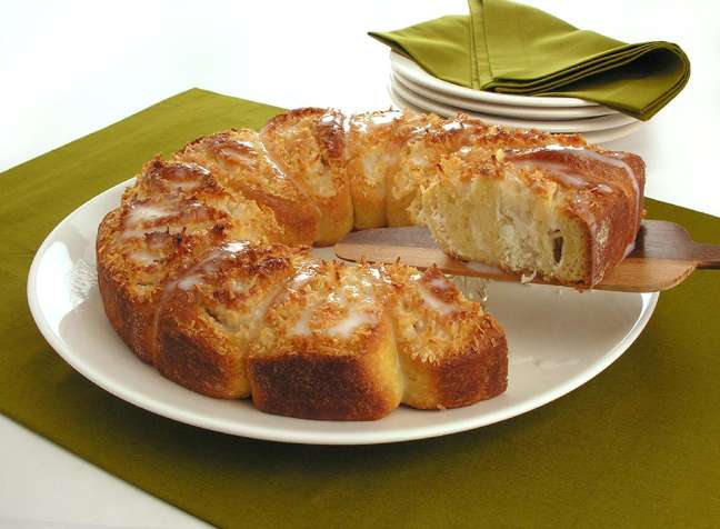 Apricot Coconut Donut | Photo: Cooking Guide Apricot Coconut Donut | Photo: Cooking Guide
