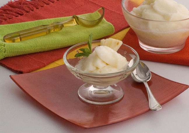 Pineapple sorbet | Photo: Cooking Guide Pineapple sorbet | Photo: Cooking Guide