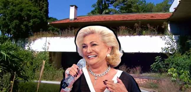 Hebe e seu filho, Marcello, nunca foram donos da mansão que está em ruínas Hebe e seu filho, Marcello, nunca foram donos da mansão que está em ruínas
