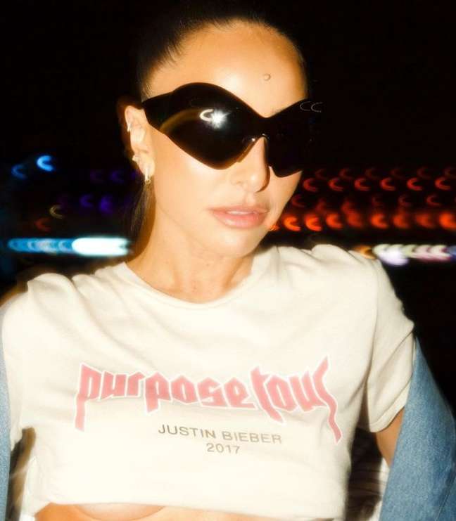 Sabrina Sato went to the festival with a very discreet mouth Sabrina Sato went to the festival with a very discreet mouth