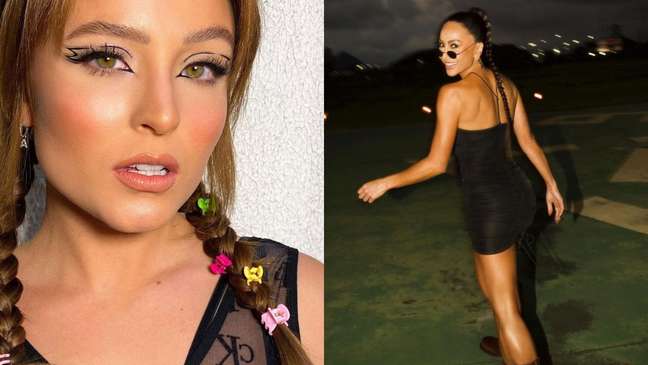 Larissa Manoela and Sabrina Sato are betting on braids to enjoy the festival Larissa Manoela and Sabrina Sato are betting on braids to enjoy the festival