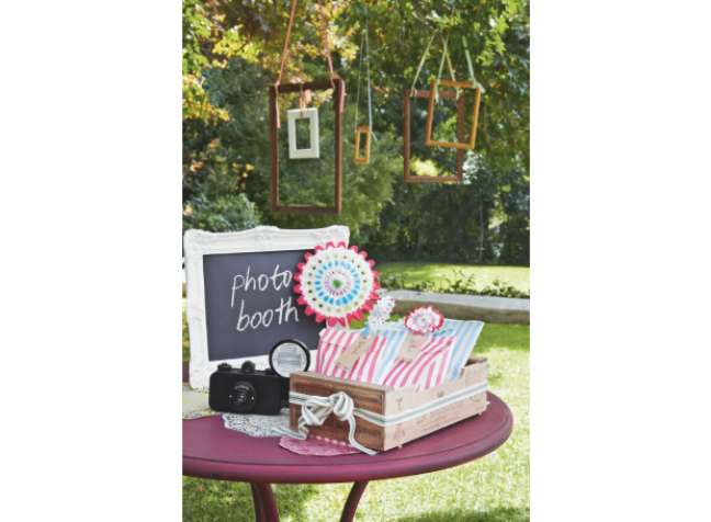 Create a photo zone to save the memories Create a photo zone to save the memories