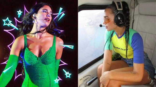 Watch in 3 steps: with a lot of shine, Dua Lipa closes Rock in Rio Watch in 3 steps: with a lot of shine, Dua Lipa closes Rock in Rio