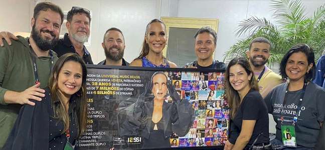 Ivete Sangalo wins Universal Music certification at Rock In Rio Ivete Sangalo wins Universal Music certification at Rock In Rio