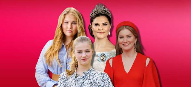 Four princesses are to take the throne in Europe; one is a Brazilian niece Four princesses are to take the throne in Europe; one is a Brazilian niece