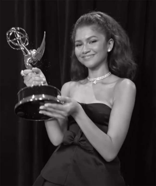 The video shows the behind-the-scenes look at the 2022 Emmy celebration The video shows the behind-the-scenes look at the 2022 Emmy celebration