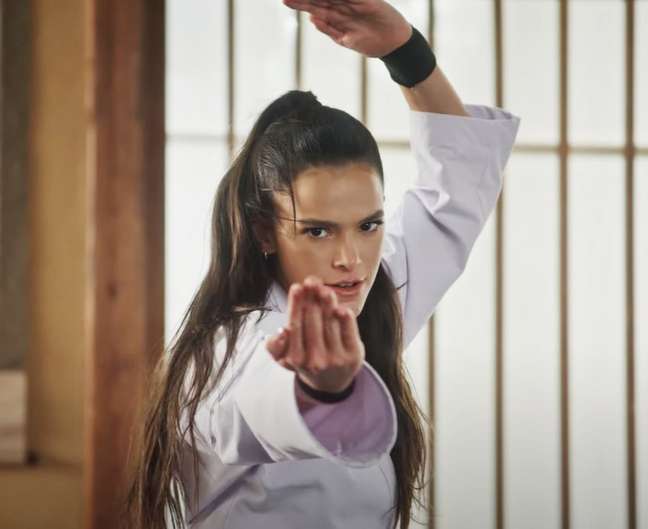 Cobra Kai: Bruna Marquezine is the protagonist of the video of the “boyfriend” series. Cobra Kai: Bruna Marquezine is the protagonist of the video of the “boyfriend” series.