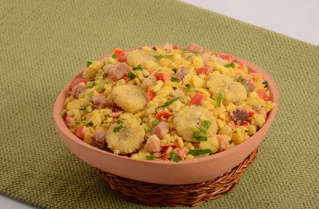 The banana farfa with bacon is fine.  See how to do it!
