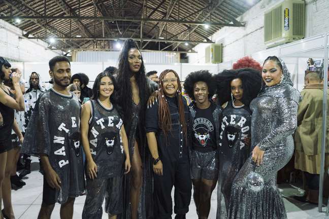 Ícaro Silva, Thaynara OG, Majur, Isaac Silva, Ângelo Assumpção, Thelminha Assis and Rita Carreira Ícaro Silva, Thaynara OG, Majur, Isaac Silva, Ângelo Assumpção, Thelminha Assis and Rita Carreira