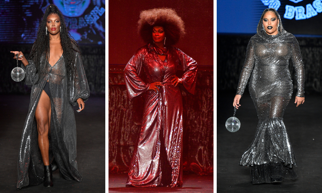 Majur, Marcia Pantera and Rita Carreira in the Isaac Silva fashion show (Photo Marcelo Soubhia / @ agfotosite / Disclosure) Majur, Marcia Pantera and Rita Carreira in the Isaac Silva fashion show (Photo Marcelo Soubhia / @ agfotosite / Disclosure)