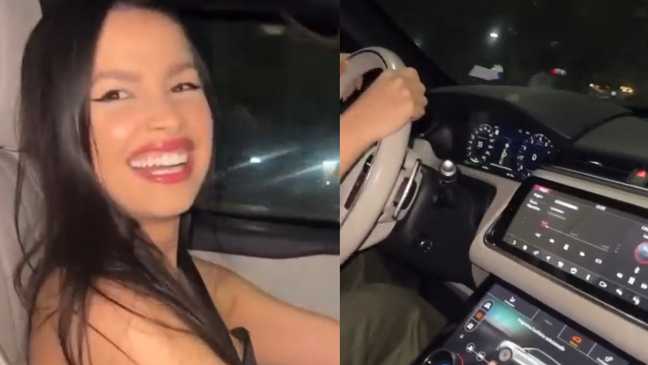 In the video Juliette drives a new car In the video Juliette drives a new car