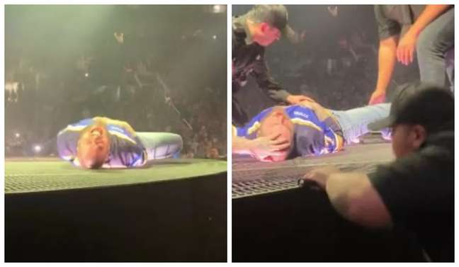 Post Malone crashes in concert and is hastily removed from the stage by paramedics;  Watch a video