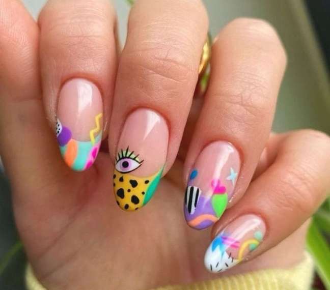 Funny designs can relax the eye (Playback / Instagram @lua_natana) Funny designs can relax the eye (Playback / Instagram @lua_natana)