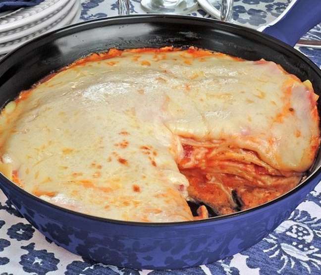 Lasagne in a pan (Playback / Cooking Guide) Lasagne in a pan (Playback / Cooking Guide)