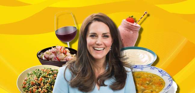 Kate Middleton tem uma alimentação saudável razoavelmente simples