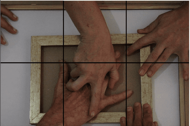 O tato é parte importante no processo de entender a imagem