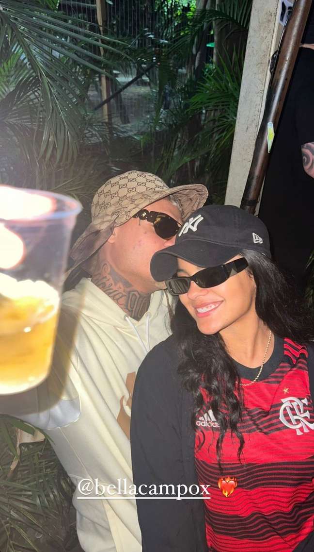 MC Cabelinho and Bella Campos photo raises suspicion of relationship - MC Cabelinho and Bella Campos photo raises suspicion of relationship -