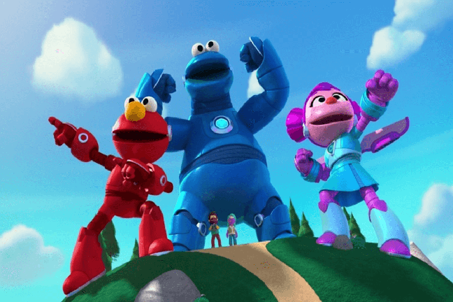Sesame Street: builders of Meka Sesame Street: builders of Meka