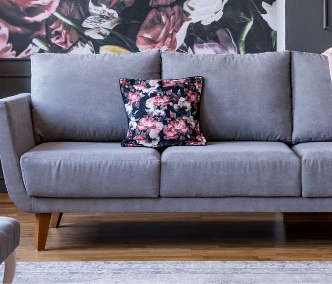 Floral print pillows are also a good idea this season - Shutterstock Floral print pillows are also a good idea this season - Shutterstock