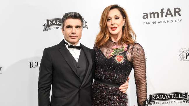 Claudia Raia with her husband, Jarbas Homem de Mello Claudia Raia with her husband, Jarbas Homem de Mello