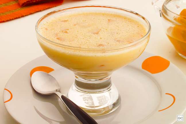 Peach mousse with colorless gelatin | Photo: Cooking Guide Peach mousse with colorless gelatin | Photo: Cooking Guide