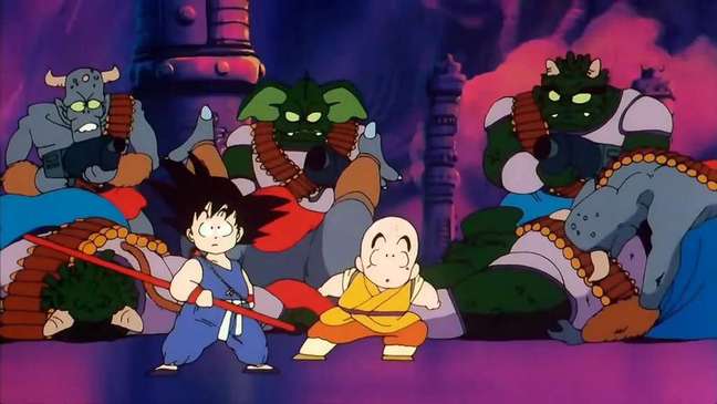Goku and Krillin when they still had almost the same strength (Image: Toei Playback / Animation) Goku and Krillin when they still had almost the same strength (Image: Toei Playback / Animation)